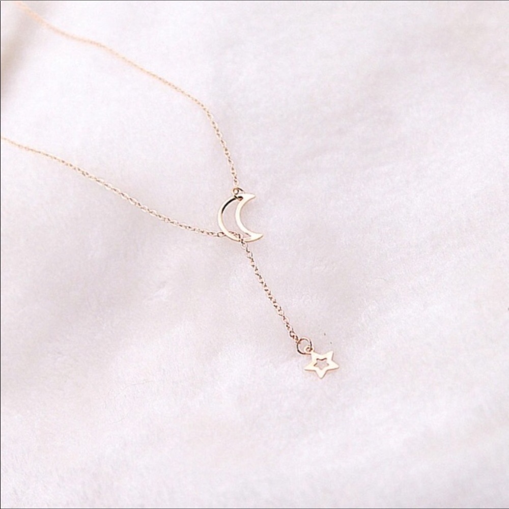 đź’šmoon star necklace - Picture 3 of 3